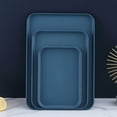 thumbnail image 1 of Big Sale! Rectangular Tray Set, Large, Medium, Small Household Plates for Tea Cups, Dinner Plates, Snack Plates, Multi-Use Serving Platters for Kitchen and Home, 1 of 6
