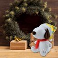 thumbnail image 2 of Snoopy 8.5 inch Plush, Wearing a Christmas Hat and Scarf, by Ruz, 2 of 4