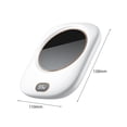 thumbnail image 1 of Baohd Electric Mug Warmer Desktop Beverage Auto Pad Off Heating Shut Cup Drinking White, 1 of 5