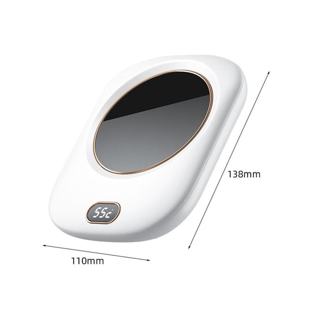 Baohd Electric Mug Warmer Desktop Beverage Auto Pad Off Heating Shut Cup Drinking White