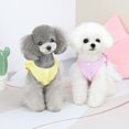 thumbnail image 2 of CHUANK 3 Pcs Jupe Tutu en Dentelle pour Chiot Robe Princesse à Volants Printemps Été Bleu L, 2 of 10