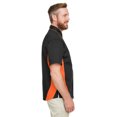 thumbnail image 3 of Harriton Chemise à Manches Courtes Colorblock pour Hommes M586T, 3 of 3
