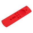 thumbnail image 3 of Remote Silicone Cover, Shockproof Skin Friendly Touch Remote Control Silicone Case Soft Lightweight Anti Drop With Lanyard For Living Room Red,Blue,Fluorescent, 3 of 8