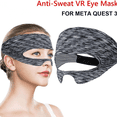 thumbnail image 2 of Ensemble d'Accessoires VR pour Meta Quest 3, Comprend 7 Pcs : Couvre-Visage Protecteur, Poignées de Manette, Couvre-Casque, Protecteur d'Objectif et Couvre-Coquille, 2 of 8