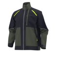 thumbnail image 1 of Men's Rip-Resistant Work Jacket Color Block Clothing Durable Clothes Long Sleeve Tops Labor Tees Protective Layer Utility Coat, 1 of 4