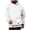 White#hoodie for men pullover, variant on LMKIHUSA Hoodie Pullover for Men Plain Long Sleeve Drawstring Sweatshirts Casual Trendy Loose Sherpa Comfy Pullovers with Pockets Pink,S