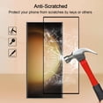 thumbnail image 4 of Tasnim Screen Protector for Samsung Galaxy S24 Ultra 5G Tempered Glass [HD Full Coverage] [Easy Installation] Scratch Resistant 9H Hardness Bubble Free Protective Film, 4 of 5