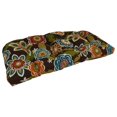 thumbnail image 1 of 42-inch by 19-inch U-Shaped Solid Spun Polyester Tufted Settee/Bench Cushion, 1 of 3