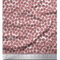 thumbnail image 1 of Soimoi Polyester Crepe Fabric Witch Face Halloween Fabric Prints by Yard 42 Inch Wide, 1 of 3