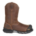 thumbnail image 2 of Georgia Boot Men's Rumbler 10-inch Composite Toe Waterproof Pull-On Work Boot Black and Brown - GB00286, 2 of 7