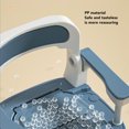 thumbnail image 3 of Potty Chair Commode Toilet, Drop Proof Foldable Backrest Portable Potty Chair Commode Toilet  for Pregnant Woman for Daily Life, 3 of 7