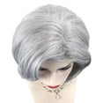 thumbnail image 4 of Baohd Perruques pour Femmes Postiches Bouclés Perruque Cosplay avec Perruques en Filet Rose Argent 35cm, 4 of 8