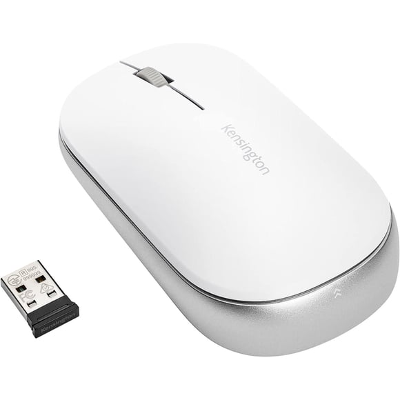 Kensington SureTrackâ„¢ Dual Wireless Mouse- White