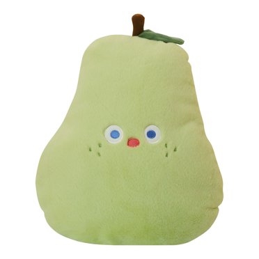 Jouets pour Enfants Animaux en Peluche Oreiller Fruit de Poirier Poupée Aubergine Oreiller Pêche Cadeau Animal en Peluche
