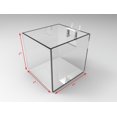 thumbnail image 4 of FixtureDisplays® Slatwall Clear Candy Bin Acrylic Plexiglass Holder Pen Pencil Ruler 100800-4PK, 4 of 4