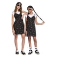 thumbnail image 1 of My Sister's Closet Girls' Two Piece All-Over Printed Mesh Mini Dress and Tee Set, 1 of 7