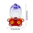 thumbnail image 3 of LSLJS Glass Feeder Stained Glass Hummingbird Feeder Bird Feeder Home Accessories, 3 of 6