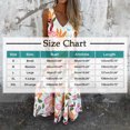thumbnail image 3 of Ovzne Robes pour Femmes Robe Mode Décontractée Imprimée avec Poches Été Sans Manches Col en V Robe Grande Taille Imprimée Liquidation, 3 of 6