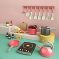 thumbnail image 2 of Maison de Jeu pour Enfants Cuisine Jouets pour Filles Articles de Cuisine Cuiseur à Riz Cuisson Miniature Aliments Ustensiles de Simulation Ensemble de Jouets de Cuisine pour Enfants, 2 of 7