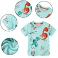 thumbnail image 4 of YTDSCS T-Shirts pour Garçons de 2 à 8 Ans, T-Shirts en Coton à Col Rond pour Tout-Petits, Hauts à Manches Courtes pour Bébés Garçons, 4 of 7