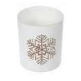 thumbnail image 1 of Bougie Parfumée En Pot Blanc Mat 7 Oz (Flocon De Neige) (Forêt Sacrée) - Lot De 2, 1 of 4