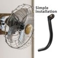 thumbnail image 4 of Support Mural pour Ventilateur Électrique, Remplacement de Tige en Fer Robuste, Support Courbé pour Ventilateur Mural, Tige Courbée en Métal pour Ventilateur Mural, 4 of 8