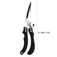 thumbnail image 2 of Floral Scissors for Gardening - Stainless Steel Garden Shears for Pruning Flowers, Flower Arrangement, Plants Trimming and Shaping - Non-Slip Handle, Compact Hand Pruners, 2 of 2