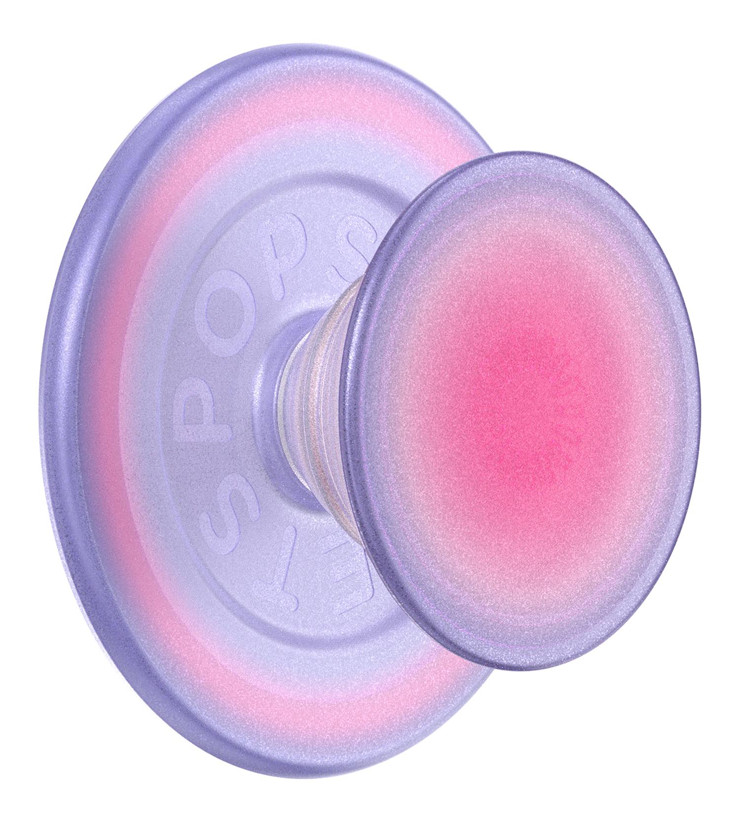 PopSockets PopGrip For MagSafe Round with Adapter Aura