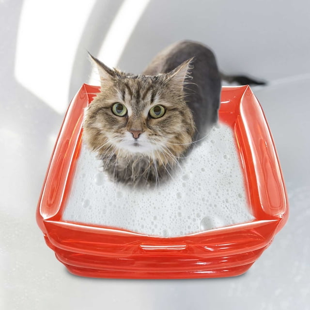 HOARBOEG PVC Inflatable Footbath Outdoor Portable Foldable Inflatable Water Basin Storage Basin