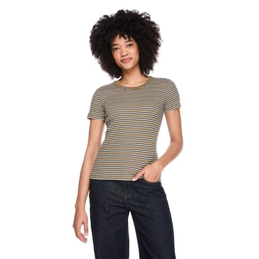 George Women's Rib Crew-Neck T-Shirt