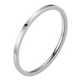 thumbnail image 2 of TopLLC Rings Temperament Versatile 1MM Thin Titanium Steel Ring Female Fashion Plain Ring Tail Ring Jewelry a ring, 2 of 2