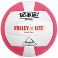thumbnail image 1 of Tachikara SVMNC.PKW Volley-Lite Volleyball - Rose-Blanc, 1 of 1
