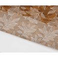 thumbnail image 4 of Vargottam Indoor/OutdoorRoundTablecloth 58 InchTablecloth with Umbrella Hole & Zip- Waterproof TableCloth TableCovers for Backyard Table -Light Brown, 4 of 7