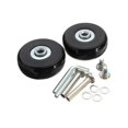 thumbnail image 3 of Youkk Enhanced Performance 2Pcs Rubber Luggage Suitcase Wheels Replacement 43mm Thickness 18mm 1Set, 3 of 6