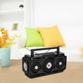 thumbnail image 3 of Emergency Solar Hand Radio Waterproofs Bluetooth Speaker,Portable Digital AM FM Radio With Flashlight,Reading Lamp Solar Charging, 3 of 6