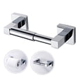 thumbnail image 2 of PENGXIANG Wall Mount Toilet Paper Holder Spring-Loaded Toilet Tissue Holder Chrome-Plated Stainless Steel Toilet Paper Holder/Roller Toilet Paper Holder Wall Mount Bathroom Tissue Paper R, 2 of 9