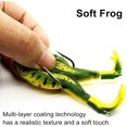 thumbnail image 4 of Double Propellers Frogs Soft Bait High Simulation Soft Silicone Fishing Lures Prop Frog Lures for Bass Realistic Design Floating Weedless Baits Kit for Freshwater Saltwater Fishing Lure, 4 of 9
