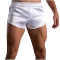 thumbnail image 2 of LSLJS Men's Casual Solid Color Pajama Shorts, Gym Shorts Gifts for Men, 2 of 4