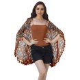 thumbnail image 2 of Moomaya Front Open Printed Shrug Beach Clothes For Kimono Cardigans For Women, 2 of 5