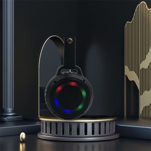 TopLLC Colorful Light Bluetooth Speaker Luminous Outdoor Mountaineering Speaker Portable Pendant Speaker High-power Long Standby Wireless Bluetooth Speaker on Clearance
