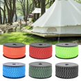 thumbnail image 4 of Splihome 50M Reflective Tent Rope Guylines 5Mm Outdoor Camping Hiking Nylon Tent Line Black, 4 of 8