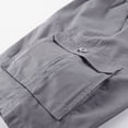 thumbnail image 4 of Plus Size Summer Pants Mens Summer Outdoors Casual Overalls Plus Size Have Pockets Drawstring Sport Shorts Pants Plus Size Overall Shorts, 4 of 6