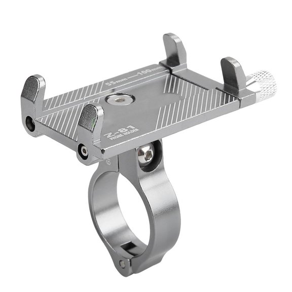 TOPINCN Support de Téléphone pour Guidon de Vélo en Alliage d'Aluminium Ajustable, Pince de Téléphone pour Vélo, Support de Téléphone pour Vélo