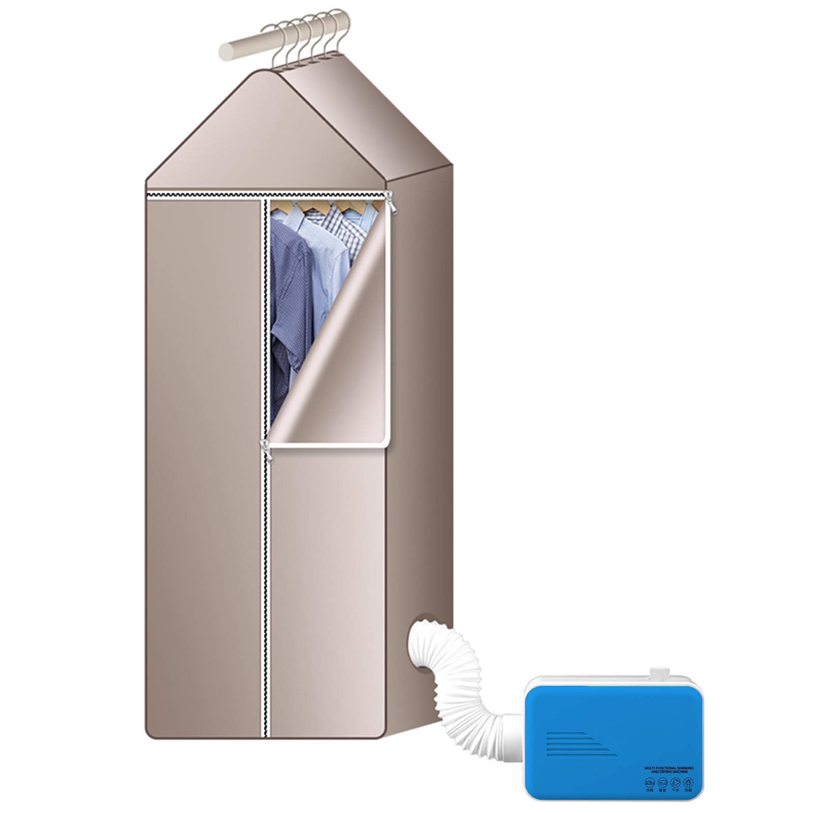 Clothes Dryer Rack Clothes Dryer Rack,Portable Dryer, Mini 800W High Power Clothes Dryer Machine,Portable Dryer for Apartments,with Foldable Dryer Shelf, for Apartment, Indoor, Laundry Room,Travel