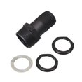 thumbnail image 1 of Water Butt Tank Overflow Connector 1in +Washer & Nut Fits 1in Overflow Pipe UK T8L6, 1 of 9