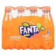 thumbnail image 3 of Fanta Orange 300mL Mini Bottles, 8 Pack, 3 of 11