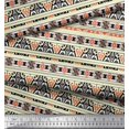 thumbnail image 2 of Soimoi Poly Georgette Fabric Aztec Southwestern Print Fabric by Yard 52 Inch Wide, 2 of 3