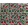 thumbnail image 4 of oneOone Georgette Viscose Fabric Leaves & Floral Block Fabric Prints By Yard 42 Inch Wide, 4 of 4