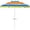 Rainbow, variant on Gymax 7.2ft Beach Umbrella Outdoor Patio Garden w/ Carrying Bag Sand Anchor Navy Blue