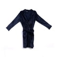 thumbnail image 1 of Faithtur Men Shawl Bathrobe Robe Coat Long Gown Padded Plus Velvet Nightwear, 1 of 4